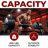 Upgraded Foldable Weight Bench With Storage Posts - 600 LBS Capacity Multi-Position Training Station
