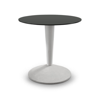 Shelese Round Glass Top Dining Table
