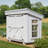 Petite Wood Greenhouse