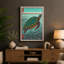 Turtle in Open Water Japandi 1 Piece Wrapped Canvas Wall Art-136736654-136736653