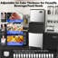 Commercial Ice Maker 400Lbs/24H Ice Machine W/ 200 Lbs Storage Bin