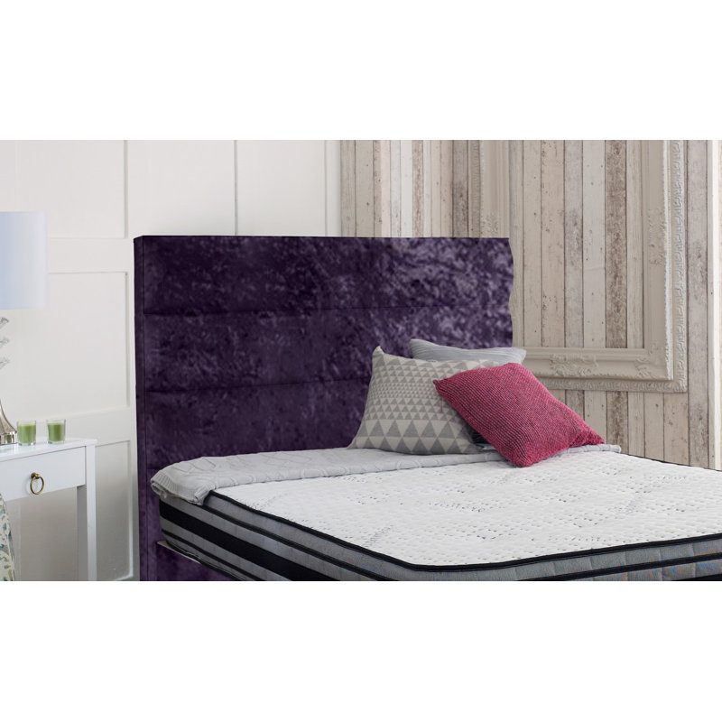 Arkansas Upholstered Headboard, Small Single, Lilac