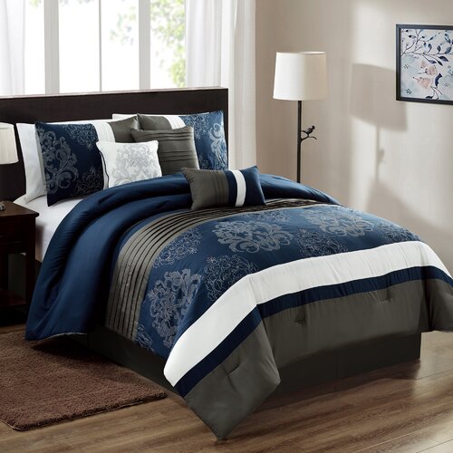 Winston Porter Ulrich Microfiber Comforter Set & Reviews | Wayfair