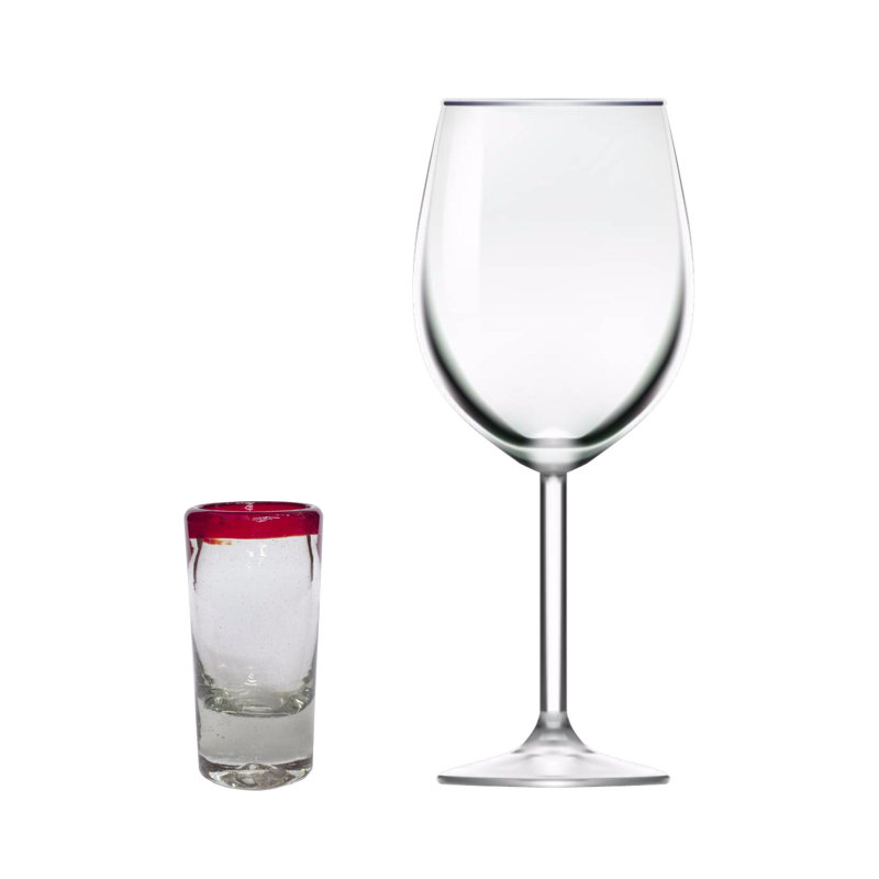 Dimitrios Téquila 6 pièces 2 oz. Ensemble de verres à liqueur