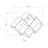 4 Piece Square Cubby Shelf-30712076