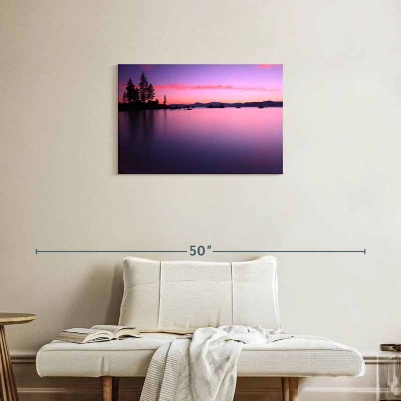 Alvord Dusky Lake Tahoe, H 20 po x l 30 po