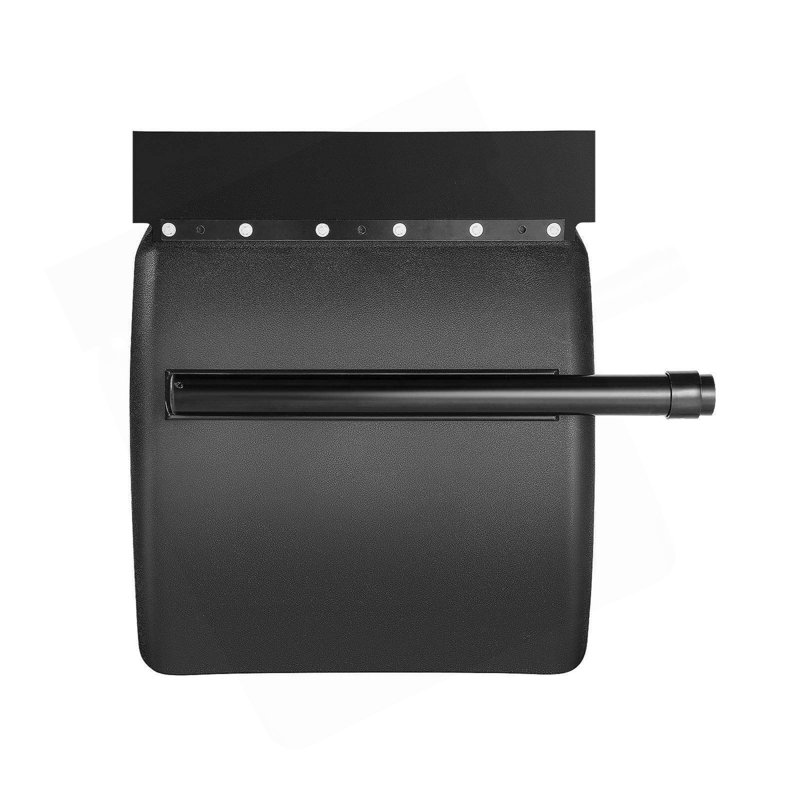 Garde-boue quart pour semi-remorque 24 po x 24 po avec quincaillerie de fixation pour support de tube