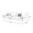 Green Genuine Leather Standard Sofa cushion Loveseat-2011716016