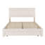 Lit plateforme tapissier avec grand lit Lutvo Silvie