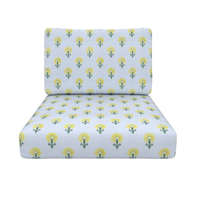 Amala Outdoor Sunbrella® Seat/Back Cushion by Birch Lane