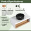 Ensemble de meuble-lavabo flottant 36 po - Design mural peu encombrant avec vasque-1805064821