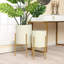 Ensemble de 2 pots en fer Crudden
