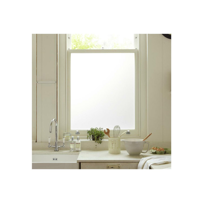Frosted Self-Adhesive Privacy Window Film 17.8" x 78.7"