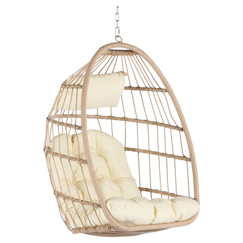 Balancelle de véranda Camerone, Beige, Naturel