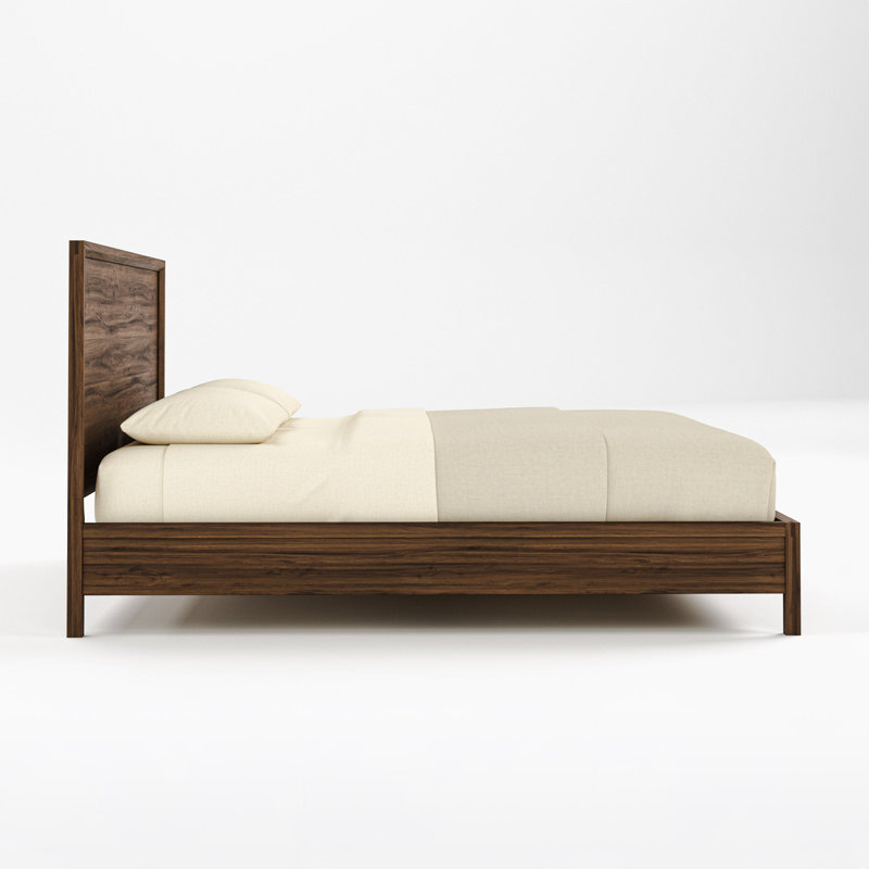 Saranac Solid Wood Bed, King