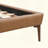 Brown&Gray Leather Bed with 2pcs Night Lights-1903016599