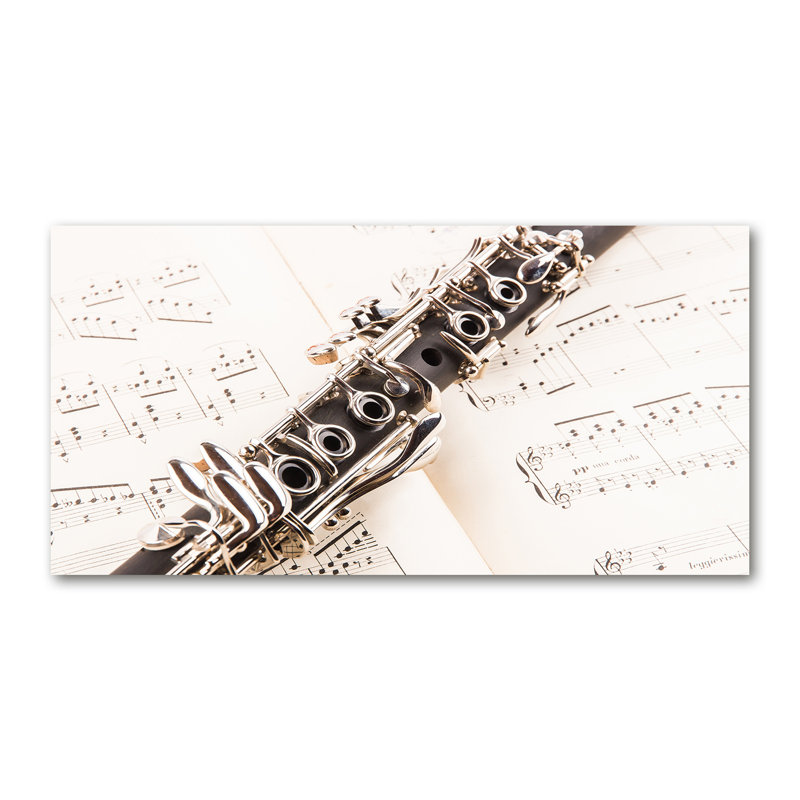 Clarinet - Wrapped Canvas Print