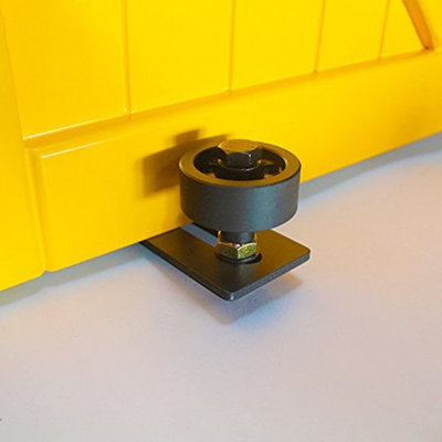 Rustic Black Steel End Cap