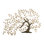 Décoration murale d'extérieur 49,5 pouces de large arbre de vie en métal avec finition multicolore résistante aux intempéries pour l'intérieur et l'extérieur