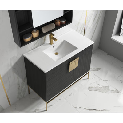 Ensemble de meuble-lavabo simple 40 po Carpenter