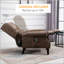 Luxueux canapé inclinable avec fonction chauffante et télécommande pour une détente et un confort ultimes.
