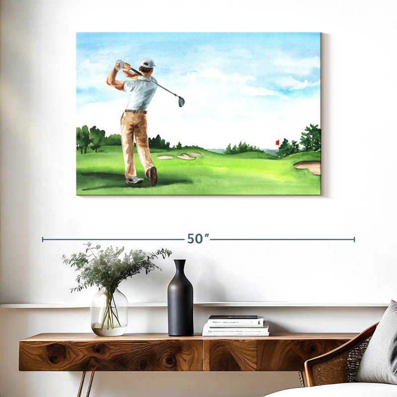 Sireci Golf Game, 26" H x 39" W