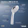 Kohler K-72421-CP Wecken B110 Handbrause – Chrom, 3 Sprühfunktionen, 2 GPM, 26,7 Cm Hoch