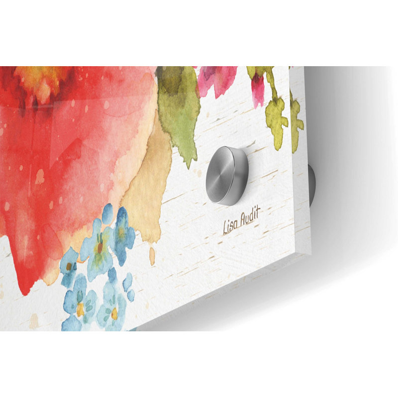 «Country Fresh I» par Lisa Audit, art mural en verre acrylique, H 24 po x l 36 po x P 0,2 po