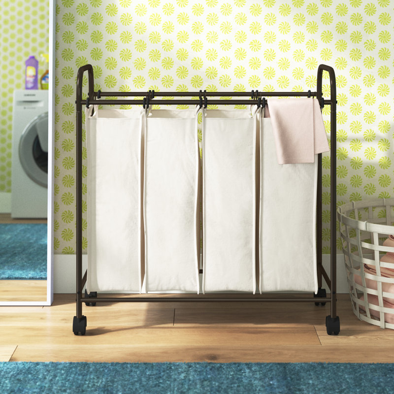 Wayfair Basics® Laundry Sorter, Antique Bronze