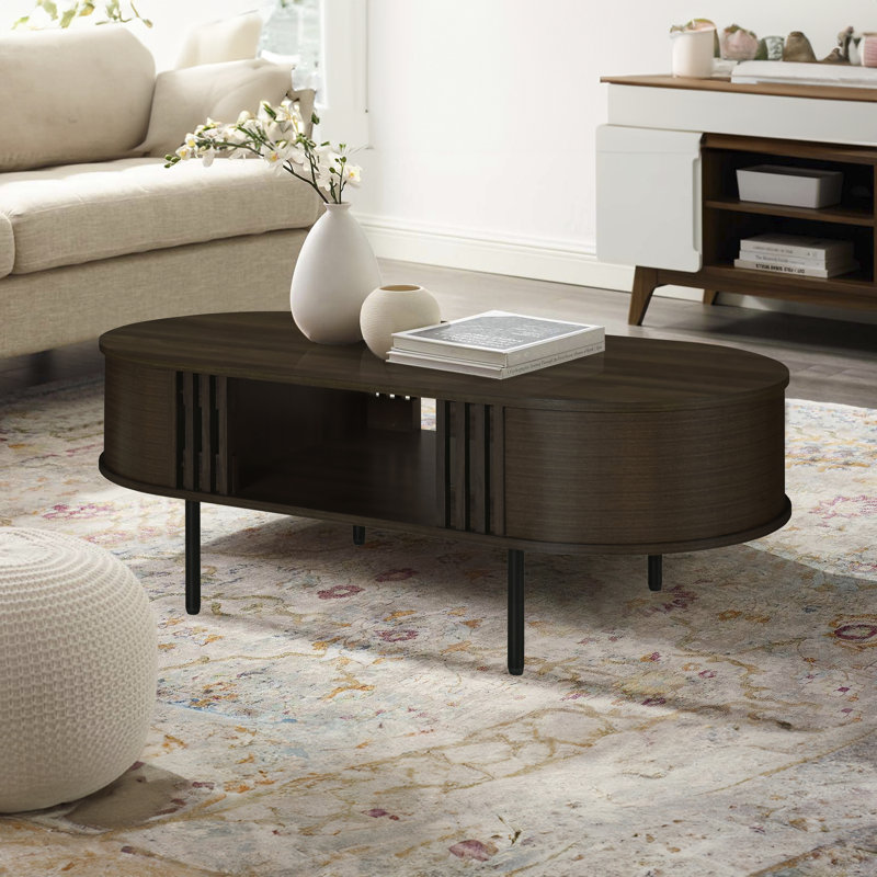 Vilinda Wood Coffee Table, Brown Wood