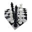 49" Giant Plastic Chess Set with Plastic Board
