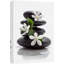 Zen Zen "Art de basalte avec fleurs de plumeria apaisantes, images de salle de bain spa relaxantes, très grand art mural sur toile, estampe numérique"-120240375-56324641