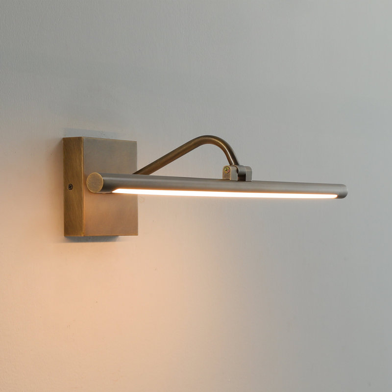 Brass Curved - Shadow Retro Wall Lamp