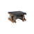 Black Top/Antique Mahogany Base