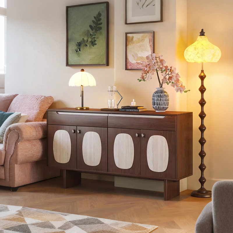 Modern minimalist style sideboard, 32.3" H x 47.2" W x 15.7" D