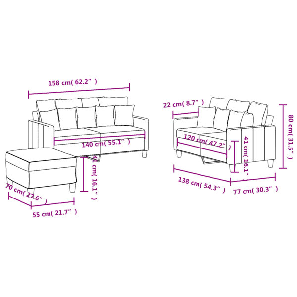 Dimensions du produit
