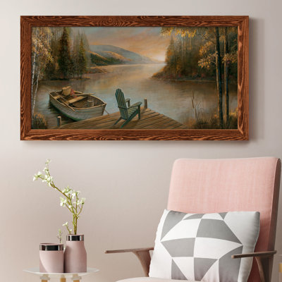 Tranquil Waters - Peinture sur toile encadrée