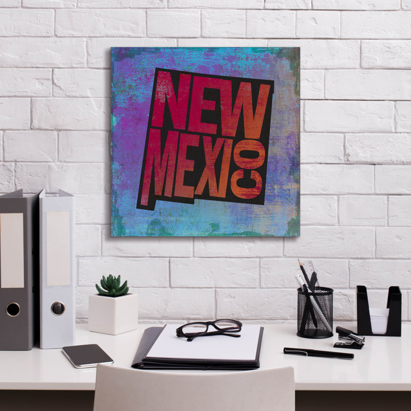 «New Mexico» par Art Licensing Studio, art mural sur toile
