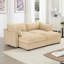 Causeuse en chenille 2 places avec excellent espace de rangement, 2 repose-pieds mobile-1120776278-1120776284