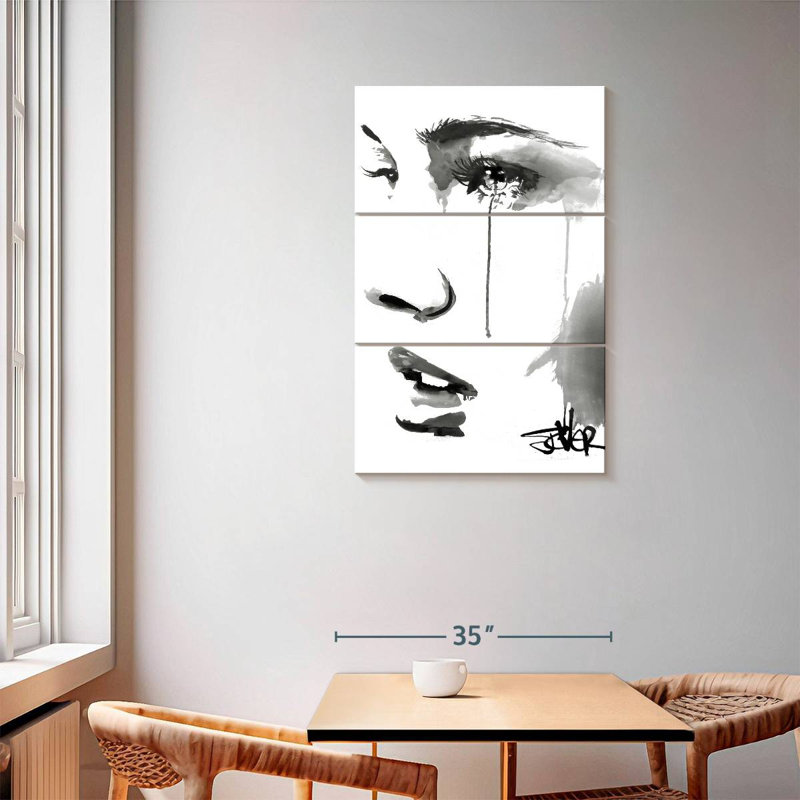 Define, 57" H x 36" W