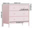 Rangement de table de chevet 35,4 po-434059804