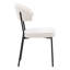Mira Upholstered Dining Chair, Cream (Set of 2)