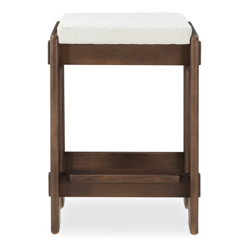Ashby Counter Stool Walnut Stained Ash Beige