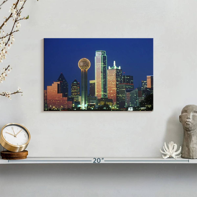 Sireci Dallas Skyline Lights, 8" H x 12" W
