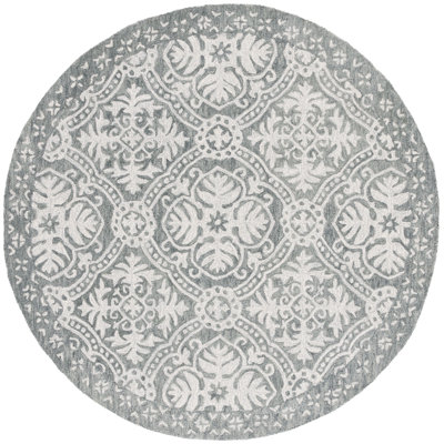 Lauren Ralph Lauren Hand Tufted Wool Damask Rug