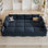 Canapé modulaire en velours Kandle