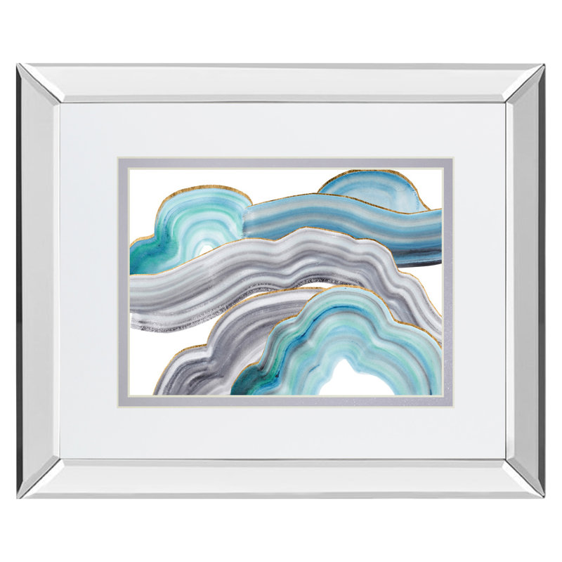 Art mural Cloudy Day II - 34 po x 40 po - Cadre en miroir