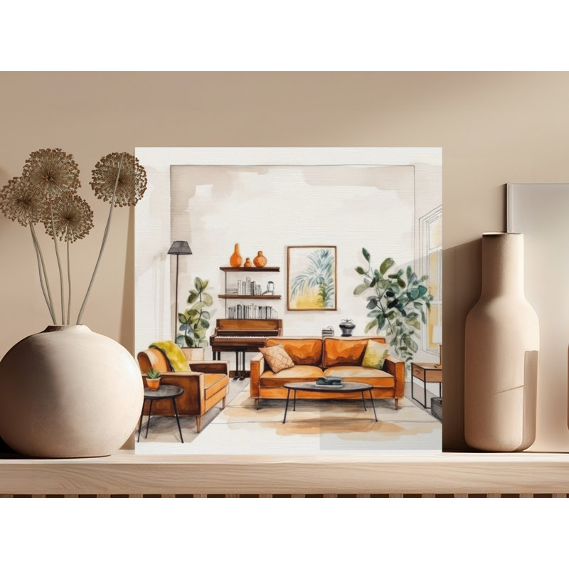 Monzon Wrapped Canvas Print Set, 14x14