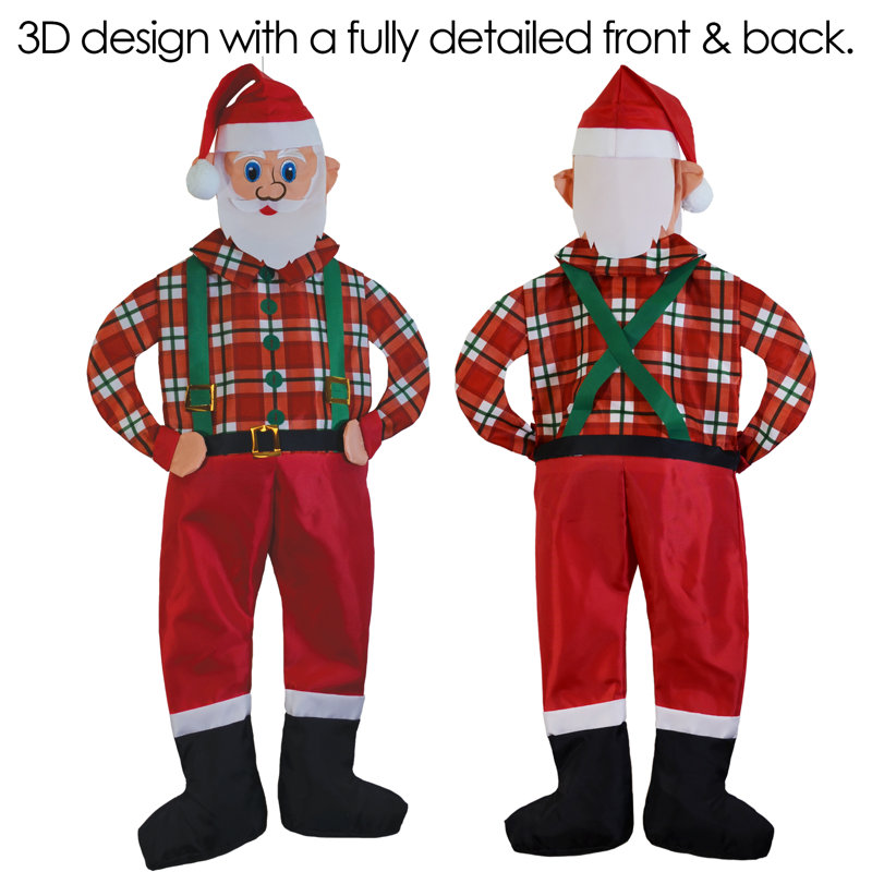 Hipster Santa Windfriend Windsock