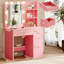 Bureau de maquillage avec lumière et miroir-223940692